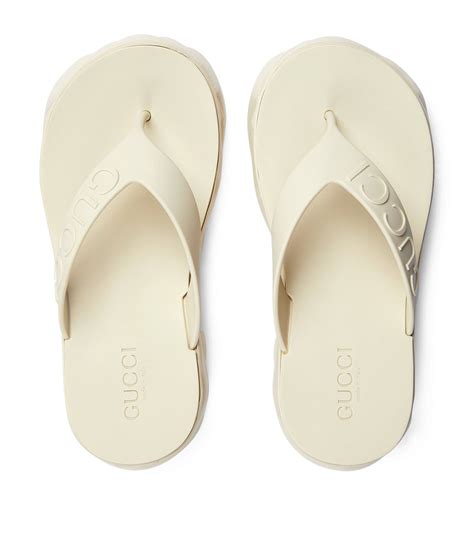 gucci platform thong sandals|authentic Gucci thong sandals.